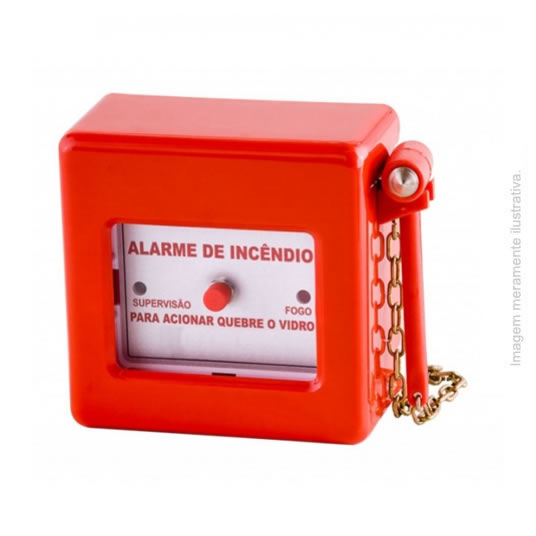 Acionador de alarme de inc�ndio