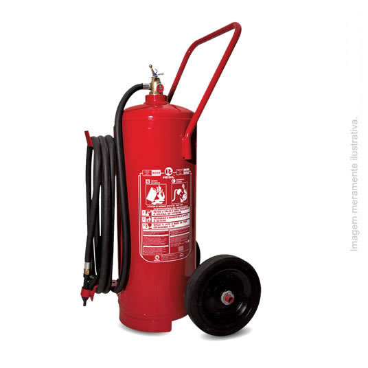 Extintor Carreta R950 50Kg - P� BC