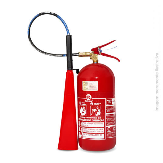 Extintor Port�til Alta Press�o R936 4Kg - CO2 BC