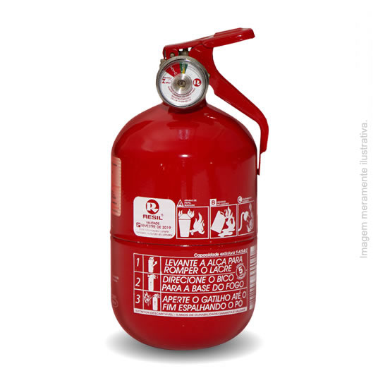 Extintor Veicular R986 4" - P� ABC