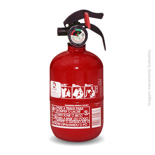 Extintor Veicular R989 4" - P� ABC
